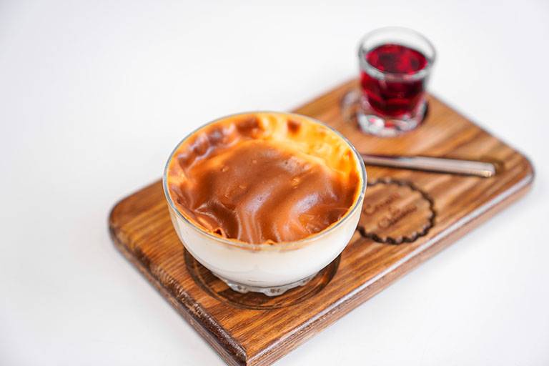 Baked Milk Pudding (Sütlaç)