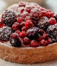 Forest fruit tart