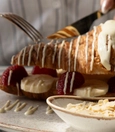 Milk chocolate croissant