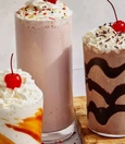 Forest fruits milkshake